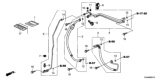 Diagram for 2015 Honda Fit A/C Hose - 80311-T5R-A11