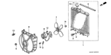 Diagram for Honda Civic Radiator - 19010-P7G-902