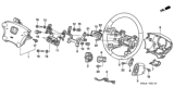 Diagram for 2004 Honda CR-V Steering Wheel - 78501-S9A-N11ZA