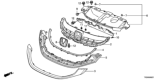 Diagram for 2013 Honda Civic Emblem - 75701-SZH-003