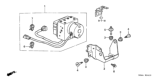 Diagram for 2000 Honda Civic ABS Control Module - 57110-S04-J21
