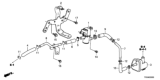 Diagram for Honda Civic Canister Purge Valve - 36162-RW0-A01