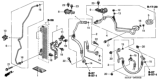 Diagram for Honda Accord Hybrid A/C Hose - 80341-SDC-A01