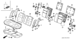 Diagram for 1995 Honda Accord Seat Cover - 82551-SV5-A02ZB