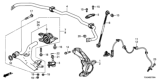 Diagram for Honda Civic Ball Joint - 51220-TEA-T01