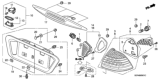 Diagram for Honda Accord Light Socket - 33514-S2R-003