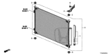 Diagram for Honda Fit A/C Accumulator - 80101-T6A-003