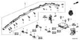 Diagram for 2017 Honda Civic Air Bag Control Module - 77960-TBG-A02