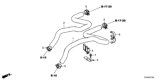 Diagram for 2021 Honda Accord Cooling Hose - 79721-TVA-A00