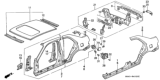 Diagram for Honda Civic Fuel Filler Housing - 63915-SR4-300ZZ