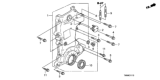 Diagram for 2010 Honda Fit Crankshaft Seal - 91212-RB0-004