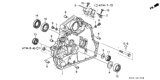 Diagram for 1997 Honda Prelude Bellhousing - 21111-P6H-305