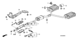 Diagram for 2009 Honda S2000 Catalytic Converter - 18160-PZX-000