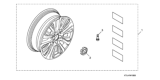 Diagram for 2020 Honda CR-V Tire - 42751-MIC-7123