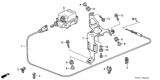 Diagram for 2004 Honda Pilot Accelerator Cable - 17880-PVF-A01