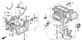 Diagram for 2006 Honda Insight Oil Pan - 11200-PHM-020