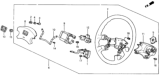 Diagram for 1988 Honda CRX Emblem - 78531-SH3-004ZA