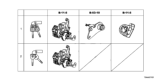 Diagram for 2016 Honda Fit Ignition Lock Cylinder - 06351-T5A-911