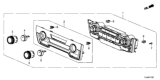 Diagram for Honda CR-V Hybrid A/C Switch - 79620-TLA-A41ZA