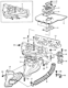 Diagram for 1980 Honda Accord EGR Valve Gasket - 18715-PA6-000