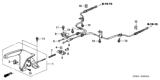 Diagram for Honda Accord Hybrid Parking Brake Cable - 47560-SFY-023