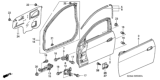 Diagram for 2004 Honda Accord Weather Strip - 72365-SDN-A02