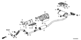 Diagram for 2019 Honda Civic Muffler - 18307-TBG-A52