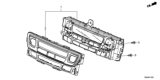 Diagram for 2017 Honda Ridgeline Blower Control Switches - 79600-T6Z-A51ZA