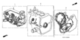 Diagram for 2001 Honda Insight Cylinder Head Gasket - 06110-PHM-010