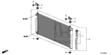 Diagram for Honda Clarity Fuel Cell A/C Condenser - 80110-TRT-003