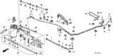 Diagram for 1986 Honda Accord Vapor Canister - 17300-SE0-A01