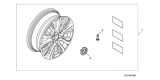 Diagram for 2021 Honda CR-V Rims - 08W19-TLA-100A