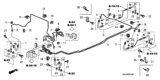 Diagram for Honda Brake Line - 01464-SHJ-A00