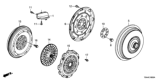 Diagram for Honda Flywheel - 22100-5CC-003