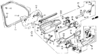 Diagram for 1987 Honda Accord Power Window Switch - 35750-SE0-A02