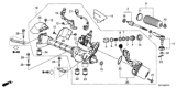 Diagram for 2015 Honda CR-Z Drag Link - 53010-SZT-H01