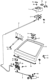 Diagram for 1982 Honda Accord Tailgate Lift Support - 85270-SA5-003