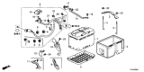 Diagram for Honda Accord Battery Sensor - 38920-TVA-A01