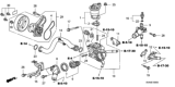 Diagram for Honda Thermostat - 19301-RNA-315