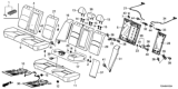 Diagram for Honda Accord Hybrid Cup Holder - 82183-SDA-A11ZA