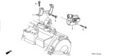 Diagram for 1998 Honda Accord Ignition Coil - 30520-P8A-A01