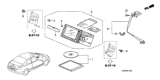 Diagram for 2010 Honda Civic Antenna - 39835-SNA-A02