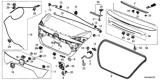 Diagram for 2017 Honda Civic Trunk Lids - 68500-TBA-A00ZZ