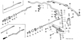 Diagram for 1995 Honda Accord Sway Bar Bushing - 51306-SV7-005