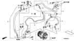 Diagram for Honda Insight A/C System Valve Core - 80450-S7S-003