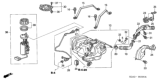 Diagram for Honda Accord Fuel Tank - 17500-SDA-A03
