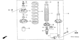 Diagram for Honda Accord Hybrid Coil Springs - 52441-SDA-Y03