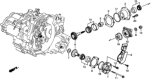 Diagram for 1991 Honda Civic Transfer Case Gear - 29210-PS5-010