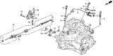 Diagram for Honda Shift Cable - 54315-SM4-987