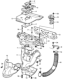 Diagram for 1983 Honda Civic EGR Valve - 18710-PA5-662